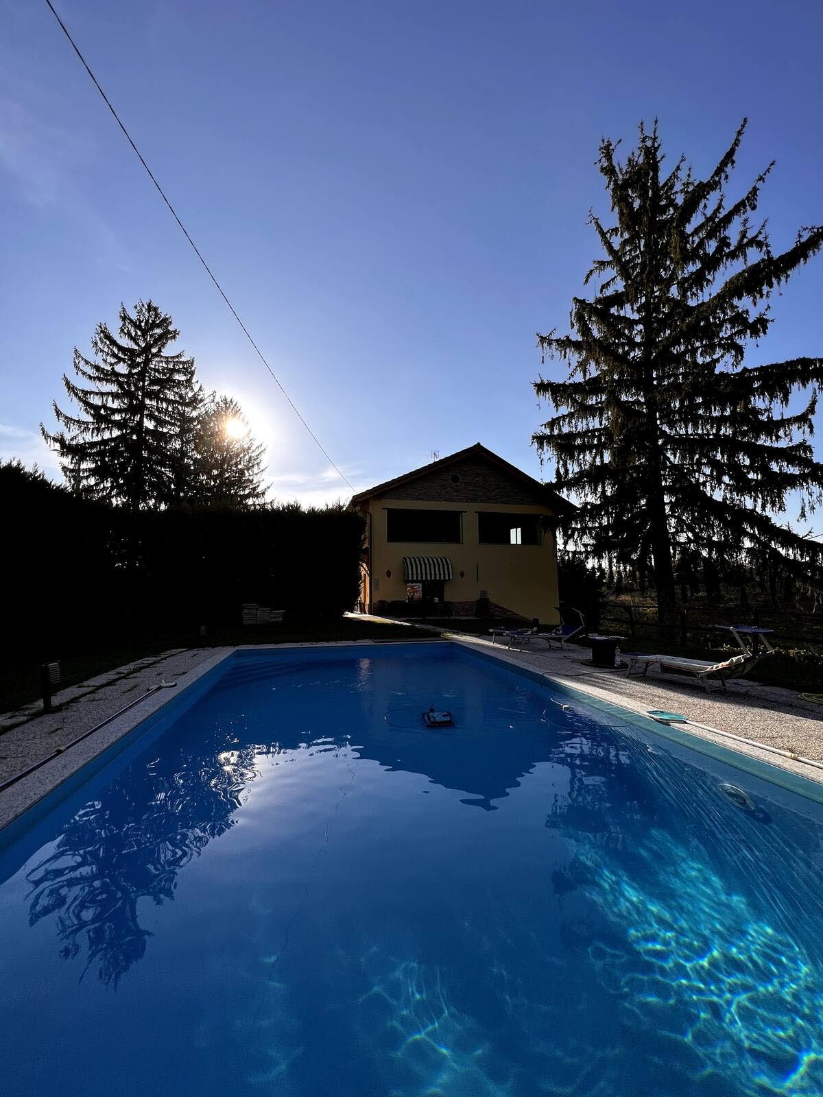 Holidays House monferrato pool